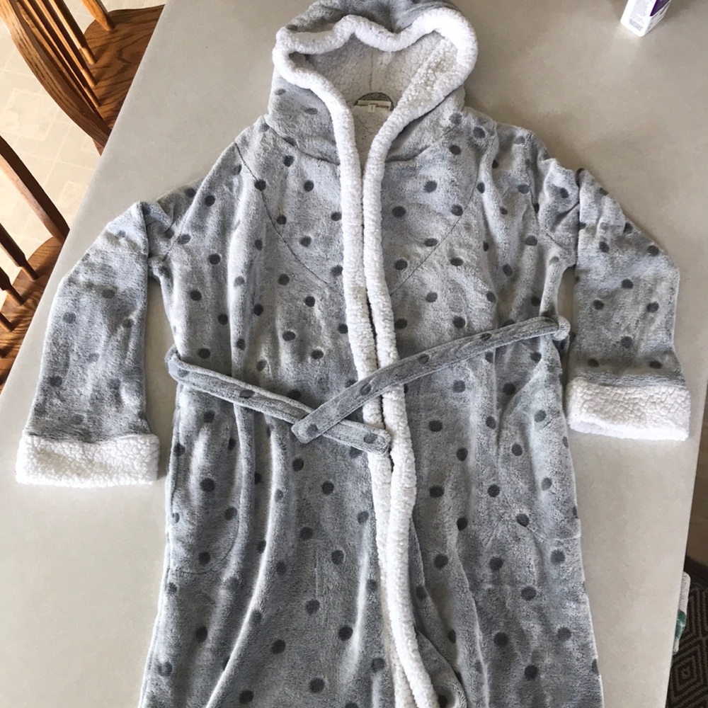 Sherpa bath robe
